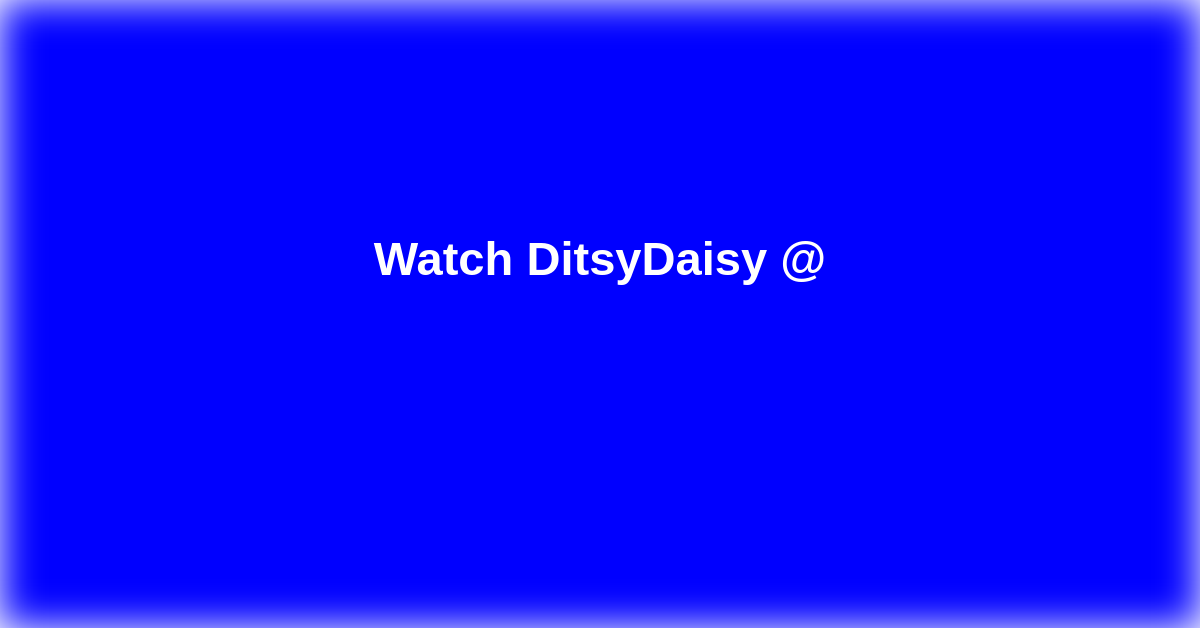 DitsyDaisy