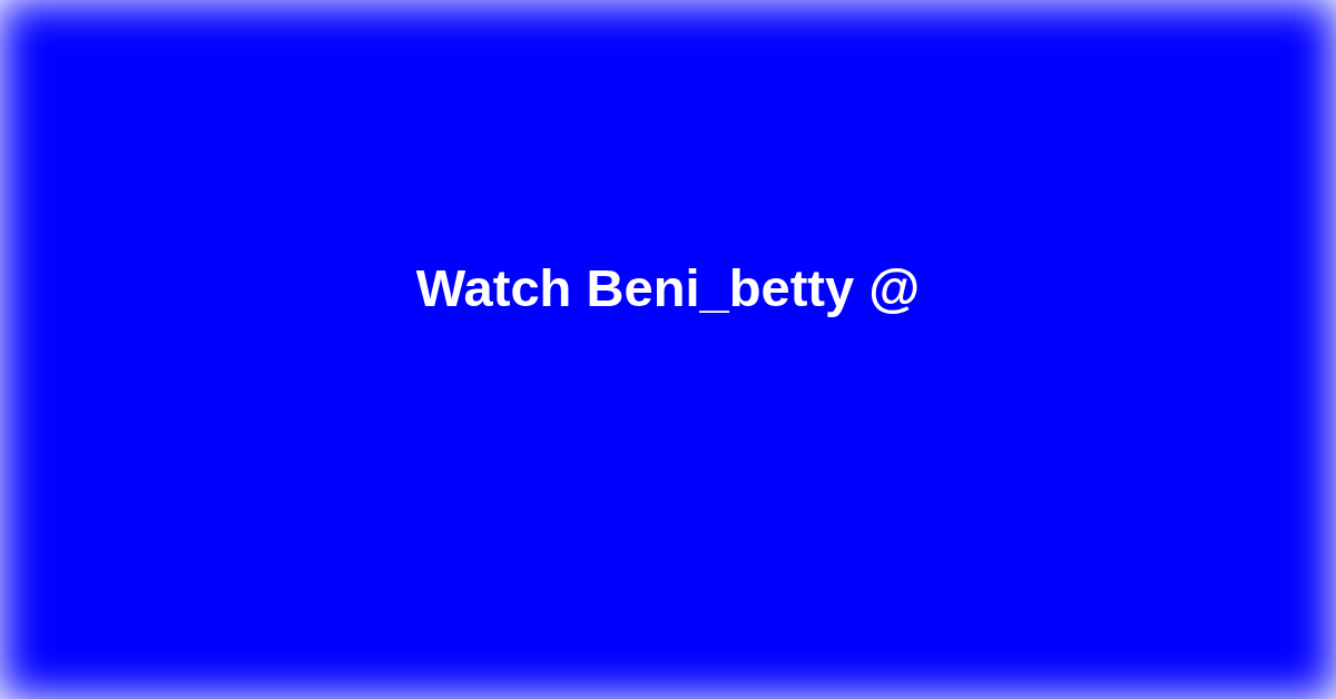 Beni_betty