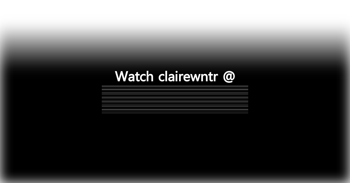 clairewntr