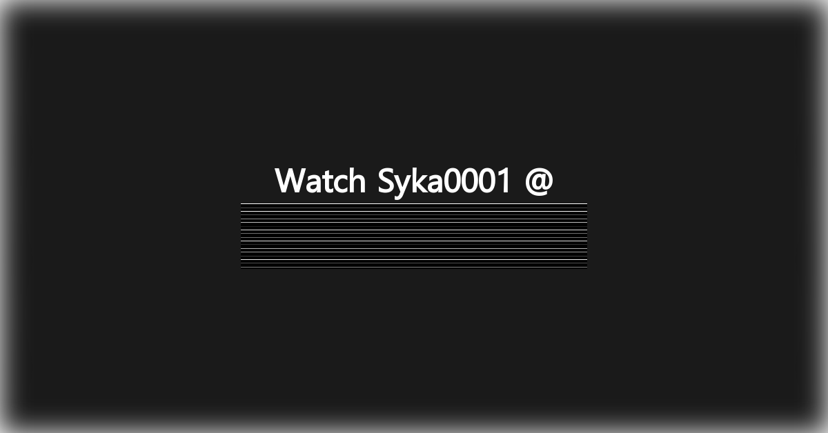 Syka0001