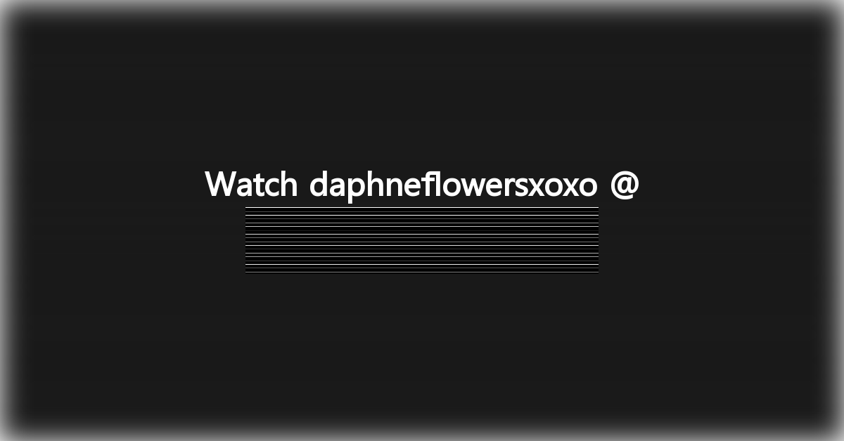 daphneflowersxoxo