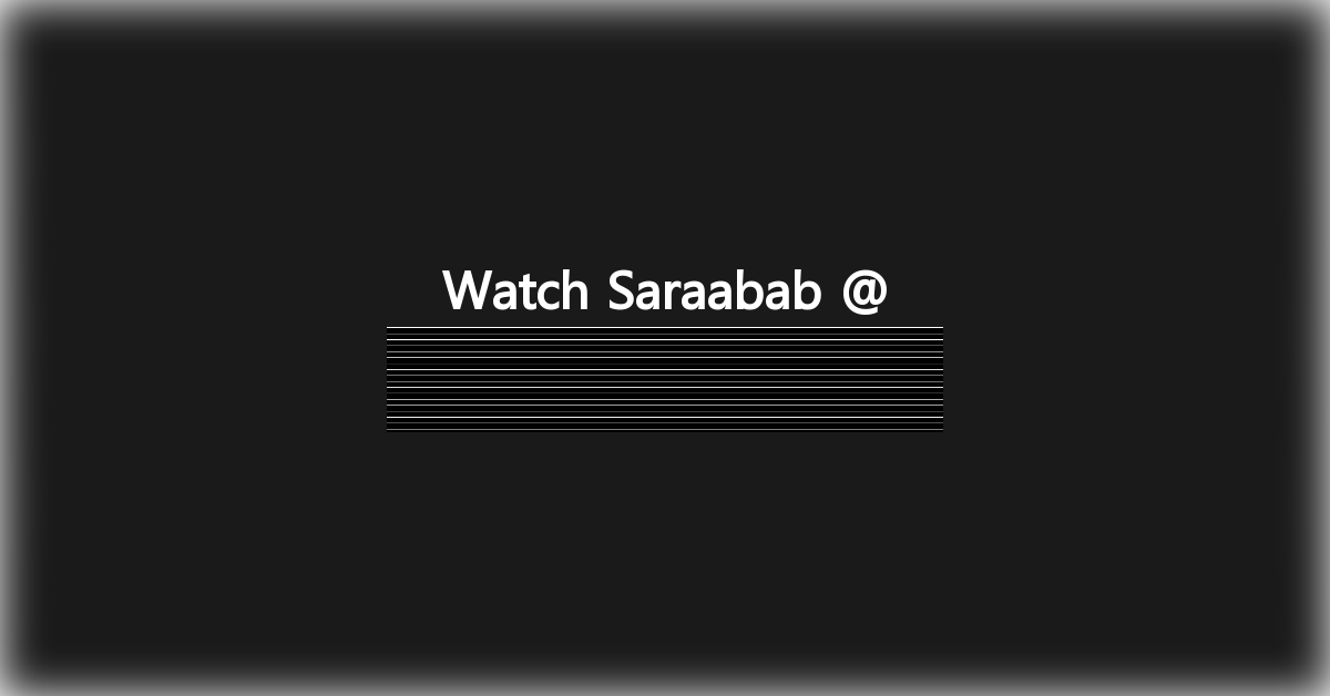 Saraabab