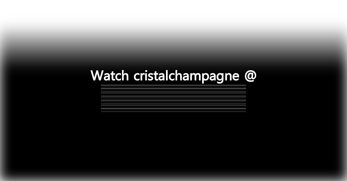 cristalchampagne