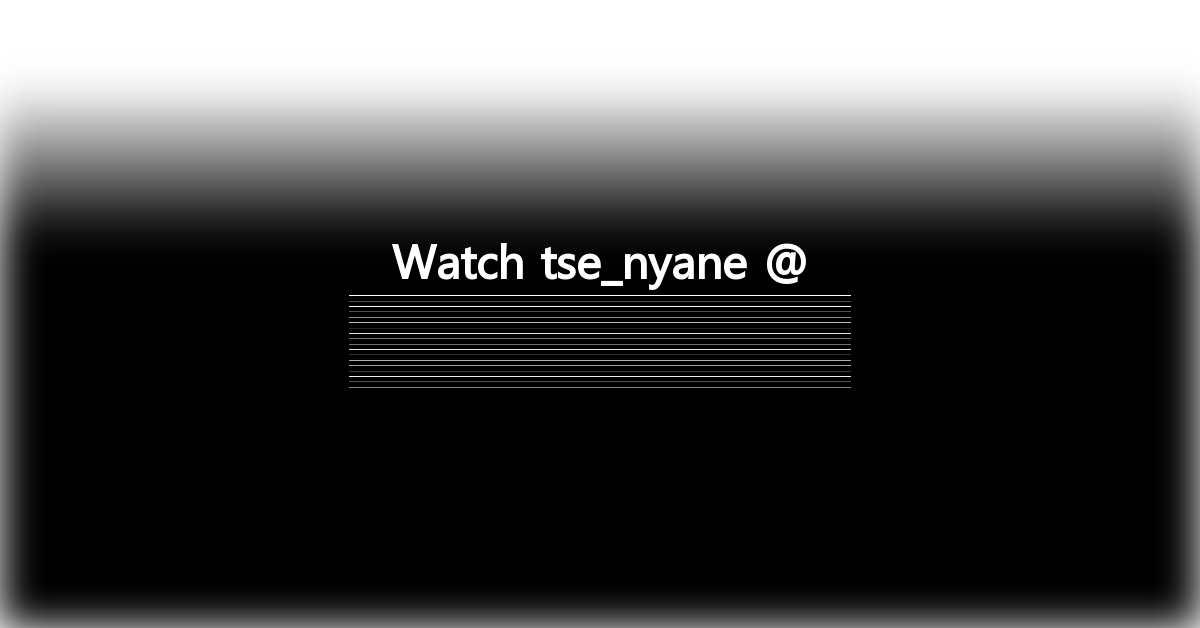 tse_nyane