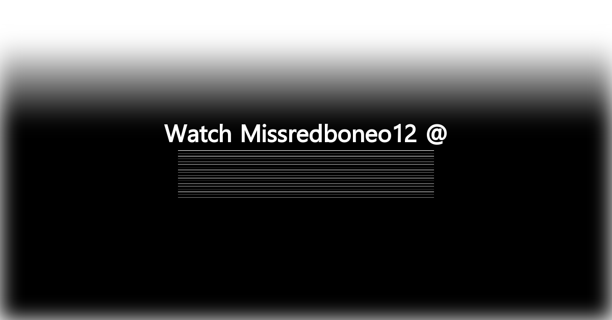 Missredboneo12