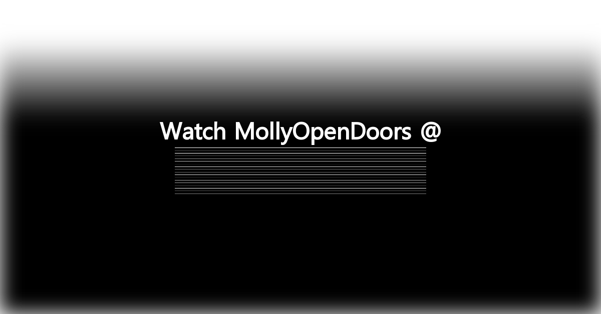 MollyOpenDoors