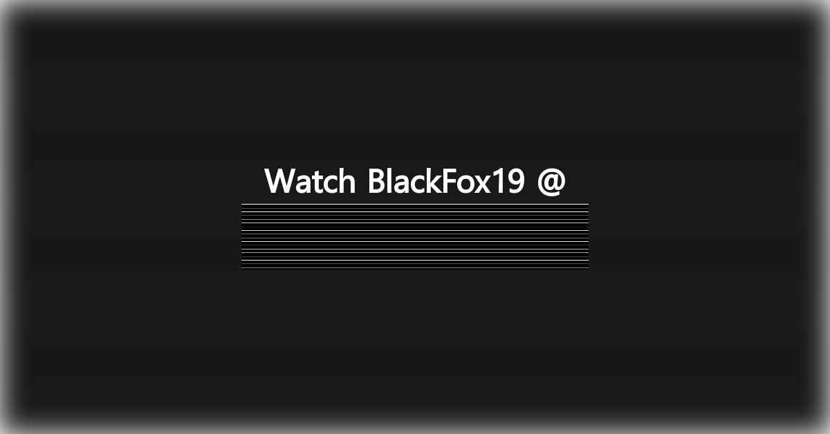 BlackFox19