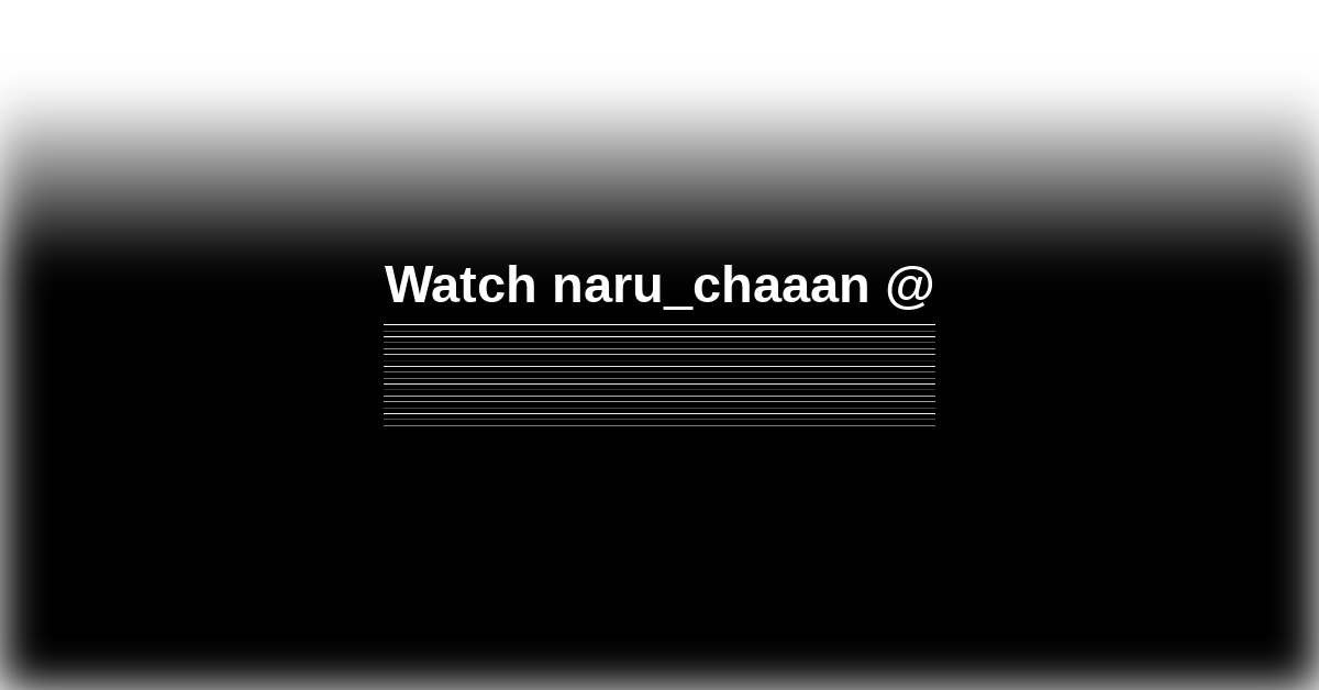 naru_chaaan