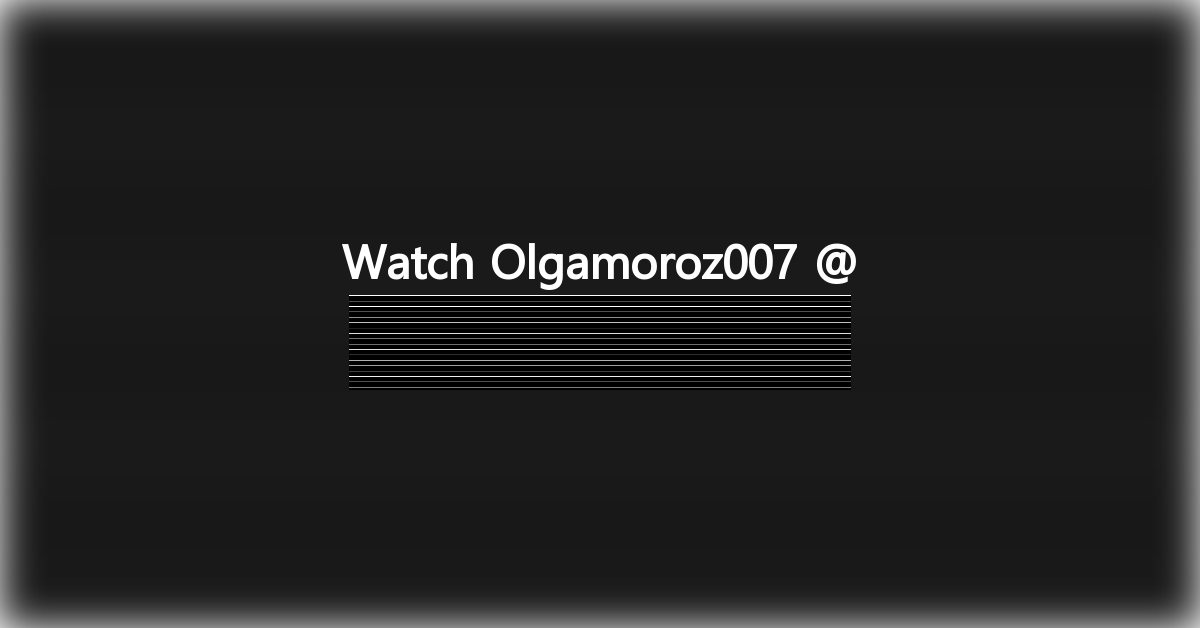 Olgamoroz007